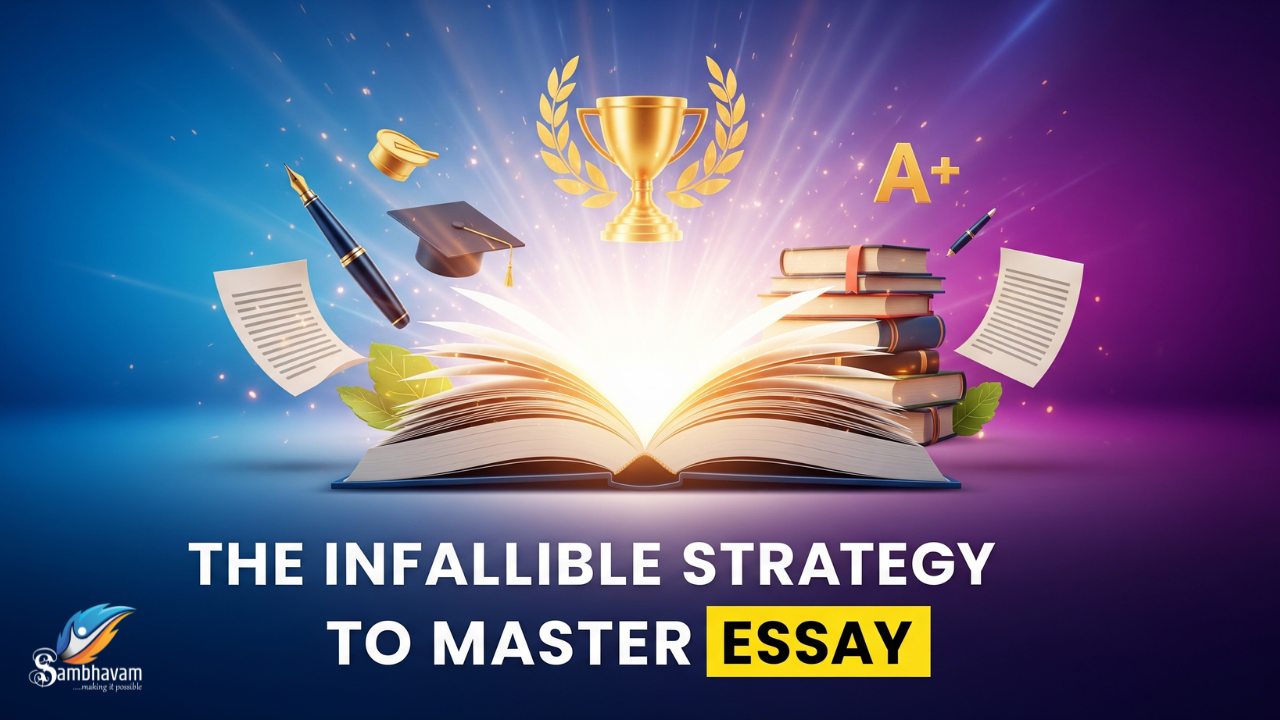 The Infallible Strategy to Master Essay by sambhavam ias
